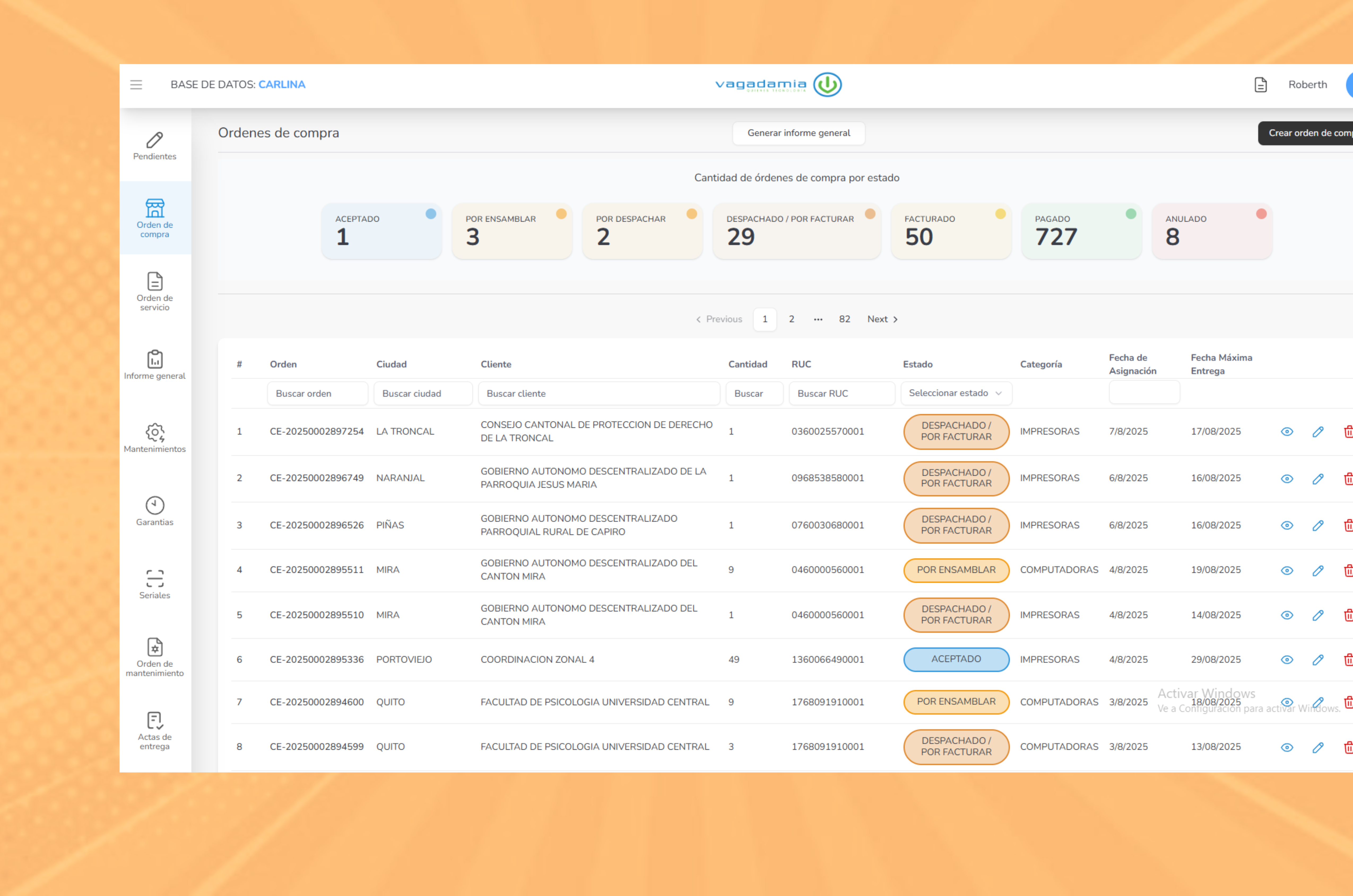 Purchase Order & Inventory Management System